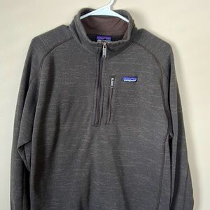 Patagonia better sweater quarter zip - Brown